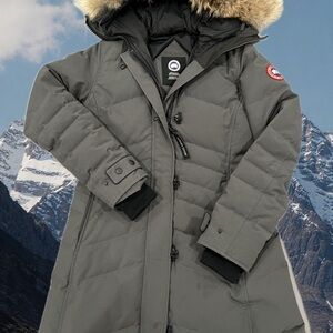 Canada Goose Authentic Women's Heritage Lorette Parka -  Grey - size Small
